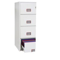 Phoenix Hängeregistraturschrank World Class Vertical Fire File Schlüsselschloss 4 Hängeregistraturen