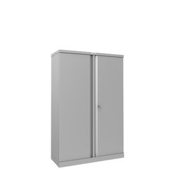 Phoenix SCL1491GGK Stahlschrank 2Türen 3Böden gr/gr Schlüssel