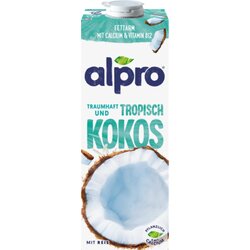 Alpro 176014 Alpro Pflanzendrink Kokos 1l 8St