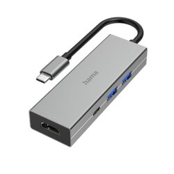 Hama 00200107 USB-C-Hub Multiport 4Ports 