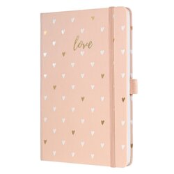 SIGEL JN335 Notizbuch Jolie  A5 lin 174S Rose Love