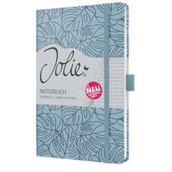 SIGEL JN353 Notizbuch Jolie  A5 lin 174S Blue Monstera