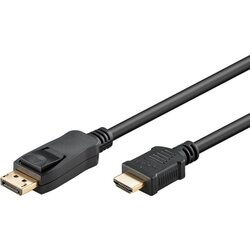 Goobay® 64836 Verbindungskabel DisplayPort auf HDMI 2m