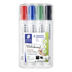 STAEDTLER® 351 B WP4 Whiteboardmarker Lumocolor 4 St./Pack.