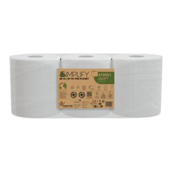 Papernet 419951 Rollenhandtuch Simplify 2lg. 130m 3St.