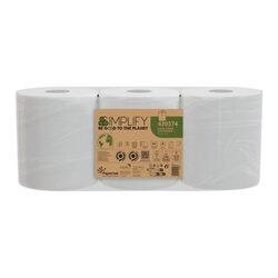 Papernet 420374 Rollenhandtuch Simplify 2lg. 450Bl. 3St.