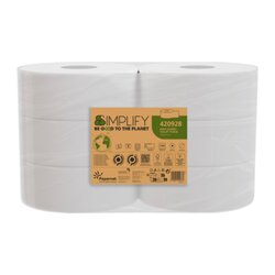 Papernet 420928 Toilettenpapier Simplify 2lg. 1.305Bl. 6St.