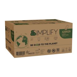 Papernet 420929 Falthandtuch Simplify 2lg. 10x200Bl.