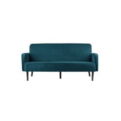 Paperflow LC3PV.01.08 Sofa LISBOA 3Sitzer Samt sw/gn 