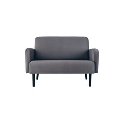 Paperflow LC2PT.01.14 Sofa LISBOA 2Sitzer Stoff sw/gr