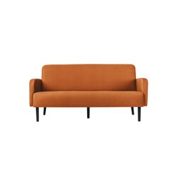 Paperflow LC3PT.01.16 Sofa LISBOA 3Sitzer Stoff sw/br