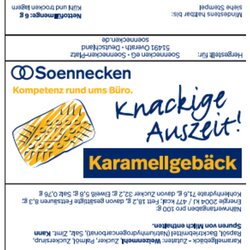 Soennecken Gebäck Karamell