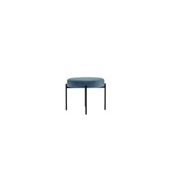 Paperflow GBRT.01.06 Hocker GAIA rund Stoff sw/bl 