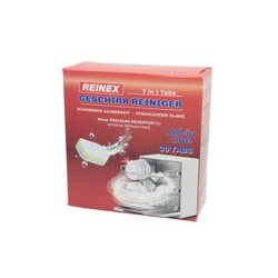 REINEX 13842 Geschirrreiniger Tabs 7 in 1 30St