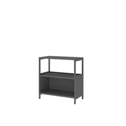 Hammerbacher VFW28RERUG Regal FlexWall 2OH Sockel 1offen graphit