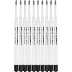 Westcott E-733493 00 Kugelschreibermine G2 Kunststoff sw 10St.