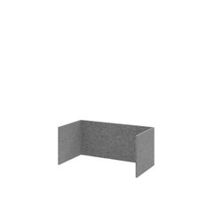 Hammerbacher VFWF185 Filzeinschub FlexWall 80cm 1OH grau