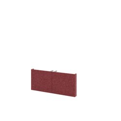 Hammerbacher VFWA18BTO Filztür FlexWall 80cm 1OH bordeaux 2St