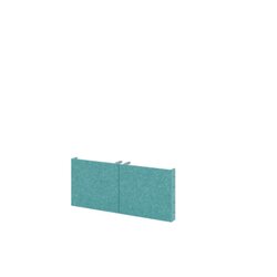 Hammerbacher VFWA18UTO Filztür FlexWall 80cm 1OH türkis 2St