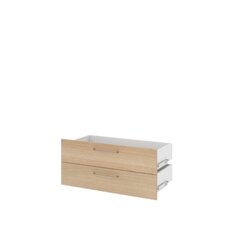 Hammerbacher VFWS28EBS Schublade FlexWall 80cm 2x0,5OH eiche