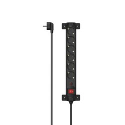 Hama 00223161 Steckdosenleiste 6fach Schalter 1,4m sw