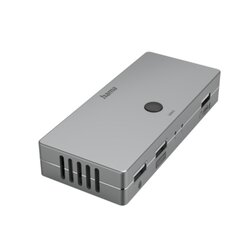 Hama 00200135 KVM-Umschalter 4 Ports inkl. Kabel