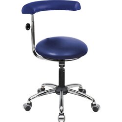 meychair 09709 Hocker A20-53-TR-Comfort-KL Rollen Arm bl