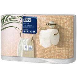 Tork 110406 Toilettenpapier Premium 4lagig 150Bl. ws 6Rl.