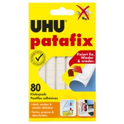 UHU® 48810 Klebepad patafix 6x14cm weiß 80 St./Pack.