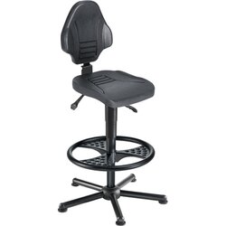 meychair 01071 Drehstuhl W13-25-H-PU-FR3 XXL 250kg sw