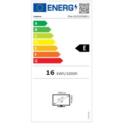 Lenovo Monitor P24q-30 23,8"
