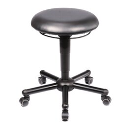 meychair 10020 Hocker XXL A19-TR-KL-XXL Rollen sw