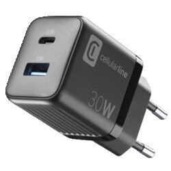 cellularline USBGAN2PD30WK Ladegerät  