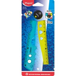 Maped 282030 Klapplineal Croc Croc 30cm 