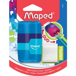 Maped 049220 Radierer/Anspitzer 2in1 Connect sort.