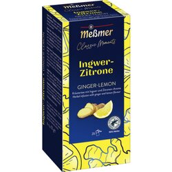 Meßmer 108376 Tee Ingwer-Zitrone 25St. 