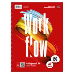Staufen 040480040 Collegeblock Style Lin26 A4 80Bl 70g 5mm kar