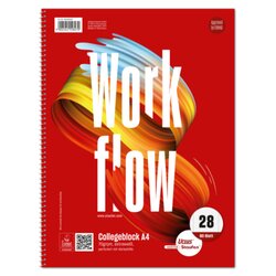 Staufen 040480025 Collegeblock Style Lin28 A4 80Bl 70g 5mm kar