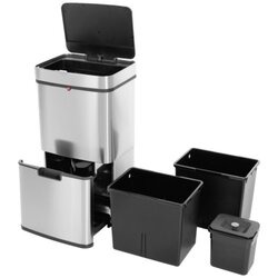 Hailo 6560010 Mülltrenner Öko Vario XL 25+25+4l