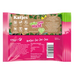 Katjes Fruchtgummi Grün-Ohr Hase 175 g/Pack.