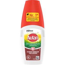 Autan 05000204252996 Insektenspray Zeckenschutz 100ml