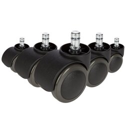 hjh OFFICE 619006 Stuhlrolle ROLO Hartboden 11x50mm 5St.