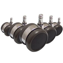 hjh OFFICE 619020 Stuhlrolle ROLO LUX Hartboden 11x65mm 5St.