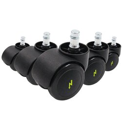 hjh OFFICE 619045 Stuhlrolle ROLO ESD Hartboden 11x50mm 5St.