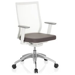 hjh OFFICE 657630 Bürostuhl ASPEN WHITE gr/ws 