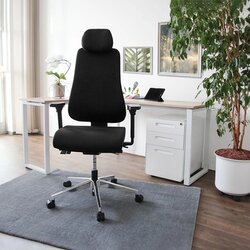 hjh OFFICE Bürodrehstuhl PRO-TEC 400 mit Kopfstütze