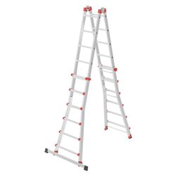 Hailo 7524157 Leiter M80 4x6Sprossen 