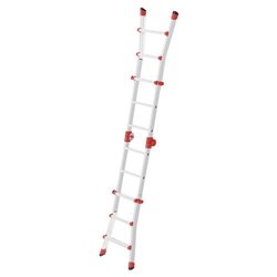 Hailo Multifunktionsleiter M80 max. Arbeitshöhe 3,71 m