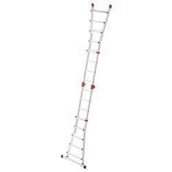 Hailo Multifunktionsleiter M80 max. Arbeitshöhe 5,7 m