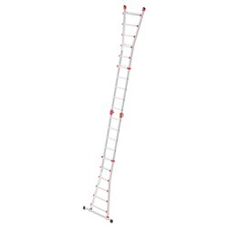 Hailo Multifunktionsleiter M80 max. Arbeitshöhe 6,75 m